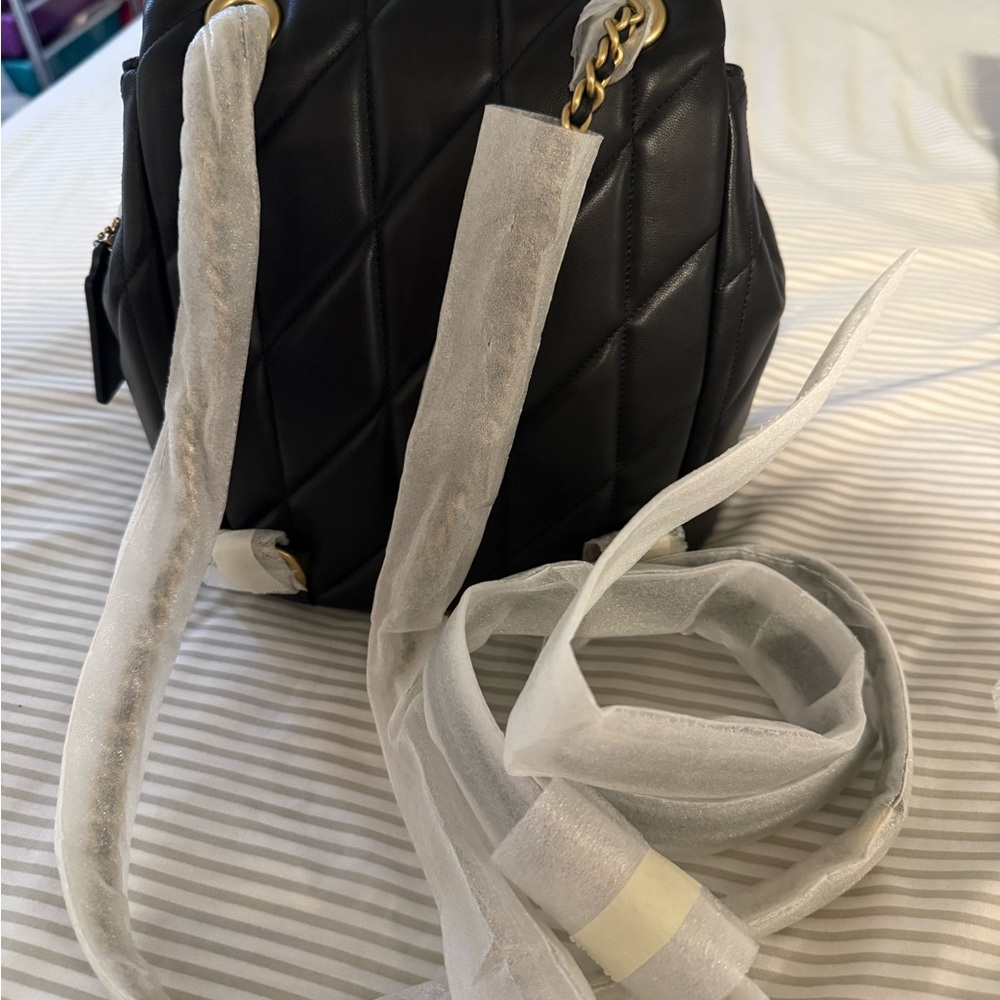 Coach TabbyBackpack - Brass/Blk - Picture 6 of 7